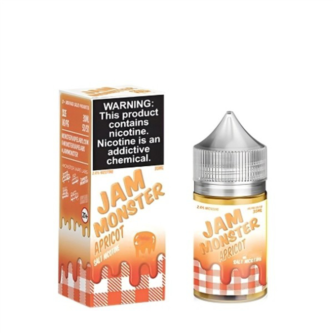 Picture of JAM MONSTER  E-JUICE SALT 24MG 30ML - APRICOT