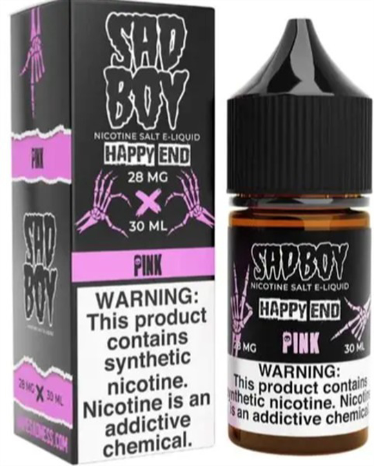 Picture of SAD BOY E-LIQUID 28MG 30ML - PINK