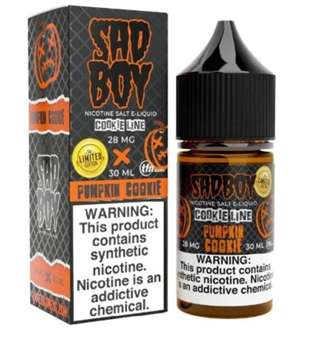 Picture of SAD BOY E-LIQUID 28MG 30ML - PUMPKIN COOKIE