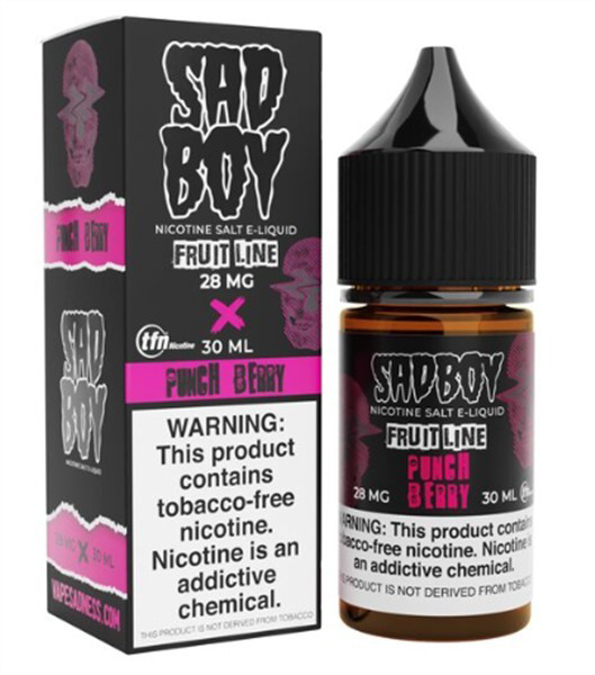Picture of SAD BOY E-LIQUID 28MG 30ML - PUNCH BERRY