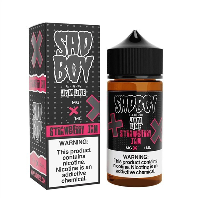 Picture of SAD BOY E-LIQUID 28MG 30ML - STRAWBERRY JAM