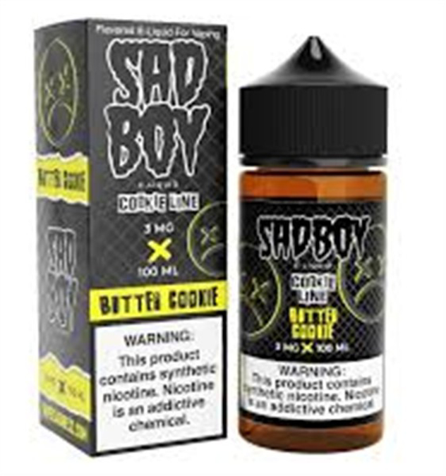 Picture of SAD BOY E-LIQUID 3MG 100ML - BUTTER COOKIE
