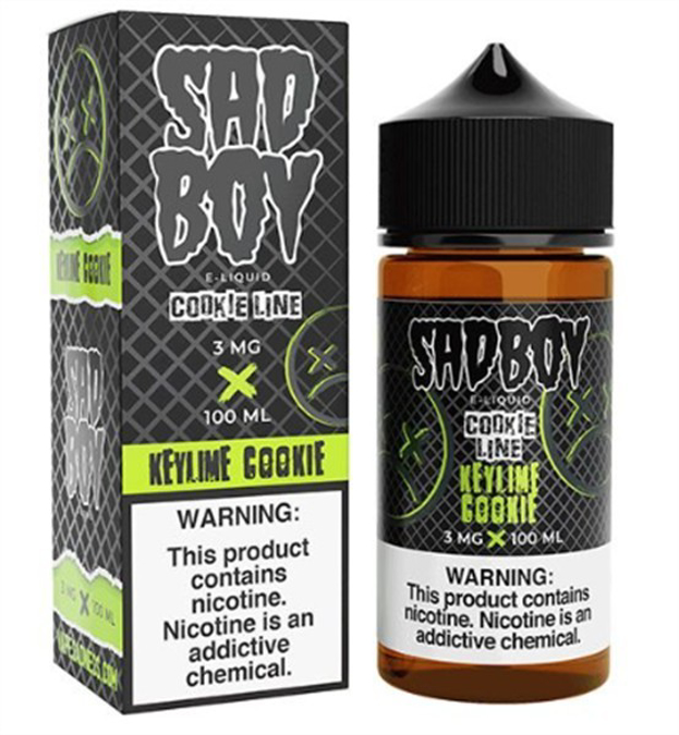 Picture of SAD BOY E-LIQUID 3MG 100ML - KEYLINE COOKIE
