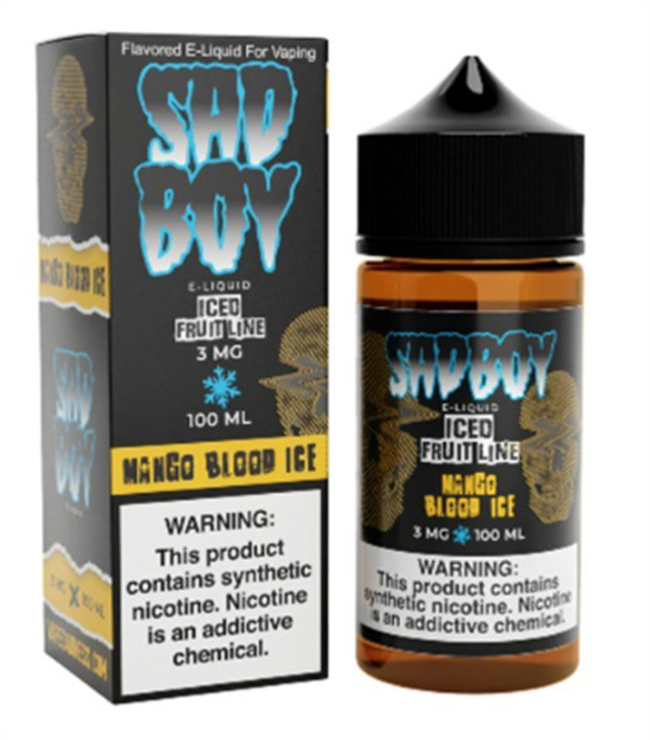 Picture of SAD BOY E-LIQUID 3MG 100ML - MANGO BLOOD ICE