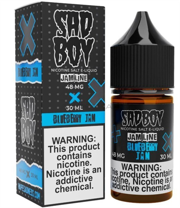 Picture of SAD BOY E-LIQUID 48MG 30ML - BLUEBERRY JAM