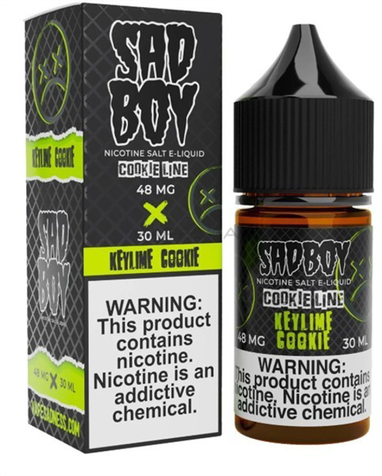 Picture of SAD BOY E-LIQUID 48MG 30ML - KEYLIME COOKIE