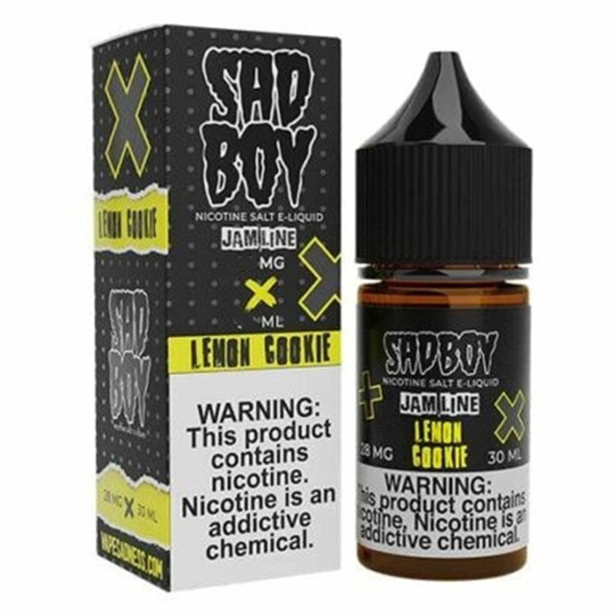Picture of SAD BOY E-LIQUID 48MG 30ML - LEMON COOKIE