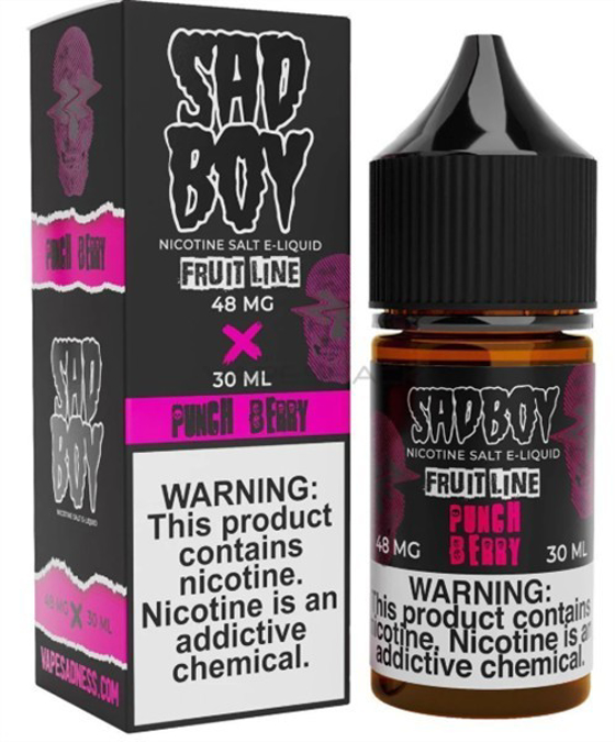 Picture of SAD BOY E-LIQUID 48MG 30ML - PUNCH BERRY