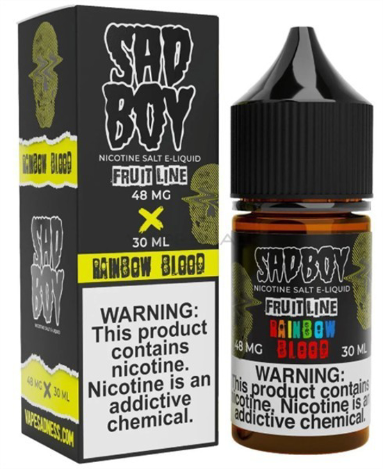 Picture of SAD BOY E-LIQUID 48MG 30ML - RAINBOW BLOOD