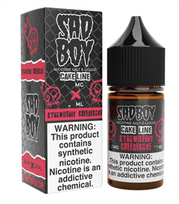 Picture of SAD BOY E-LIQUID 48MG 30ML - STRAWBERRY CHEESECAKE