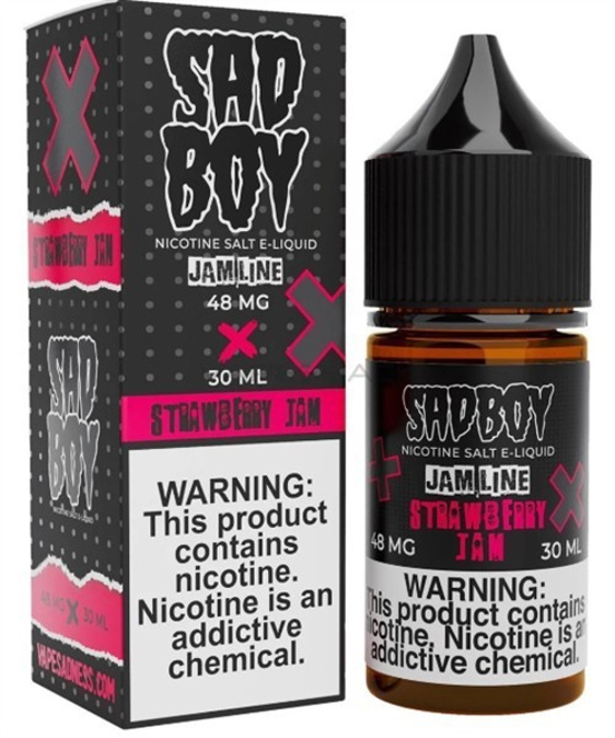Picture of SAD BOY E-LIQUID 48MG 30ML - STRAWBERRY JAM