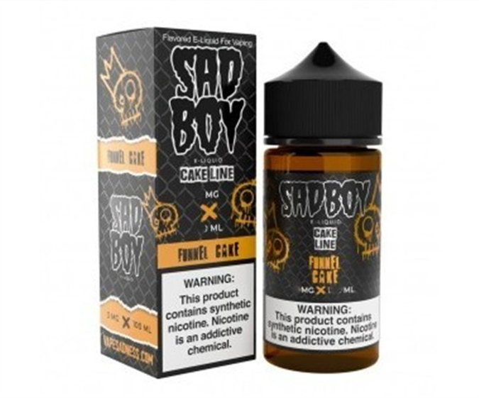 Picture of SAD BOY E-LIQUID 6MG 100ML - FUNNEL CAKE