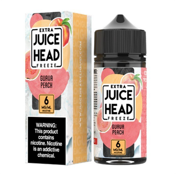 Picture of Juice head - Freeze - e liquid 6mg - Guava peach