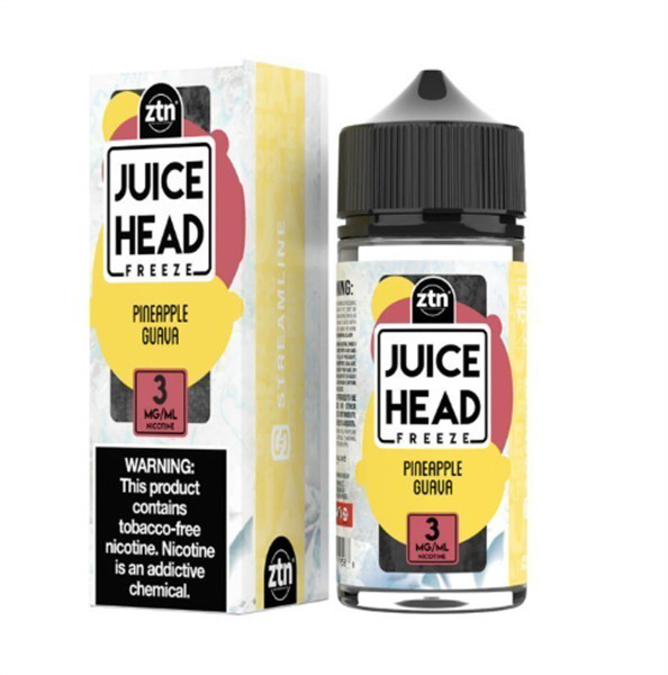 Picture of Juice head - Freeze - e liquid 3mg- Pineapple guava