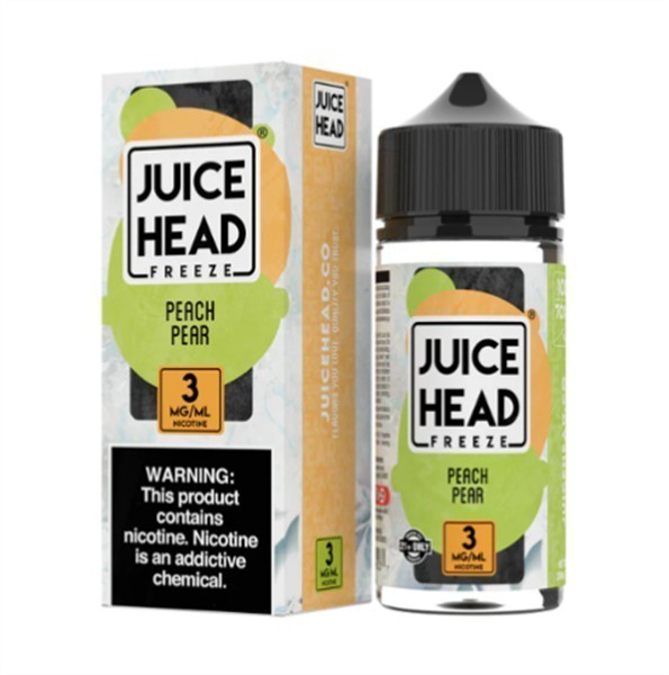Picture of Juice head - Freeze - e liquid 3mg-peach pear