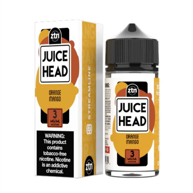 Picture of Juicy head e liquid 6mg- Orange mango