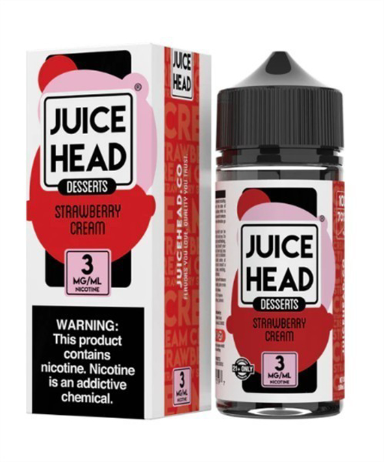 Picture of Juice head - Desserts - e liquid 3mg - Strawberry cream