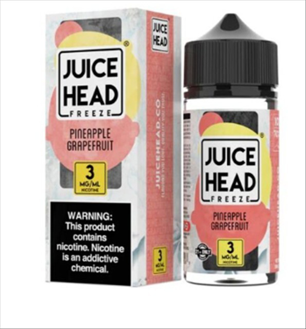 Picture of Juicy head e liquid 3mg- Pineapple grapefruit