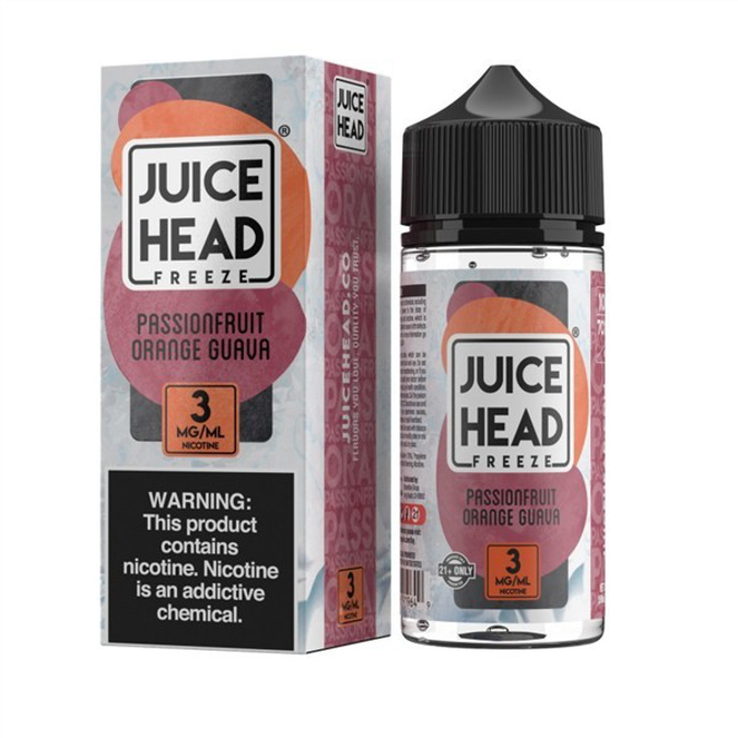 Picture of JUICE HEAD E LIQUID 3MG - PASSIONFRUIT ORANGE GUAVA