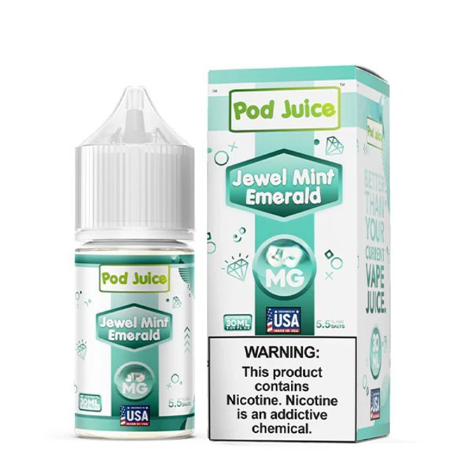 Picture of POD JUICE E JUICE 20MG 30ML -  JEWEL MINT EMERALD