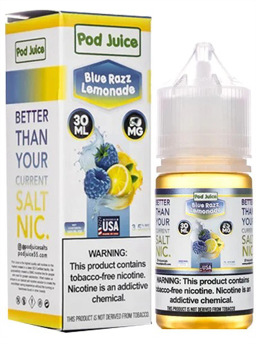 Picture of POD JUICE E JUICE 20MG 30ML - BLUE RAZZ LEMONADE