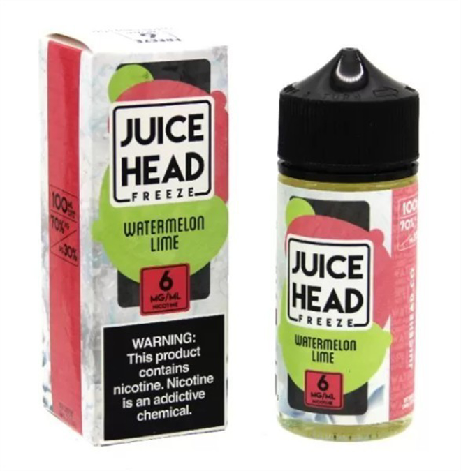 Picture of Juice head - Freeze - e liquid 6mg-Watermelon Lime
