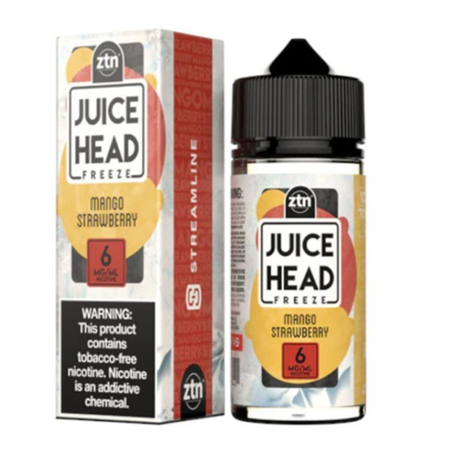Picture of Juice head - Freeze - e liquid 6mg - Mango strawberry