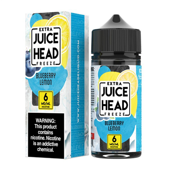 Picture of Juicy head e liquid 6mg-Freeze Blueberry Lemon