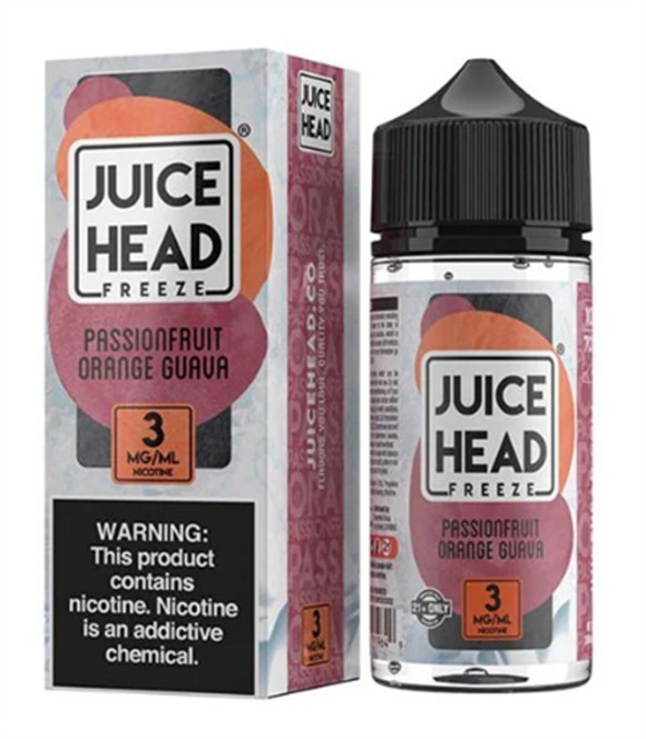 Picture of Juice head - Freeze - e liquid 3mg - Passionfruit Orange Guava