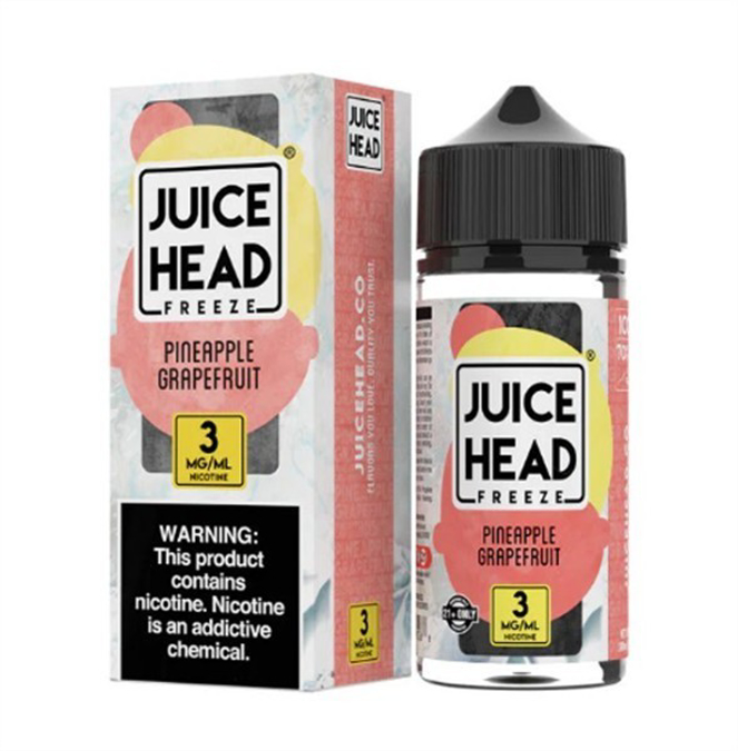 Picture of Juice head - Freeze - e liquid 3mg-Pineapple grapefruit