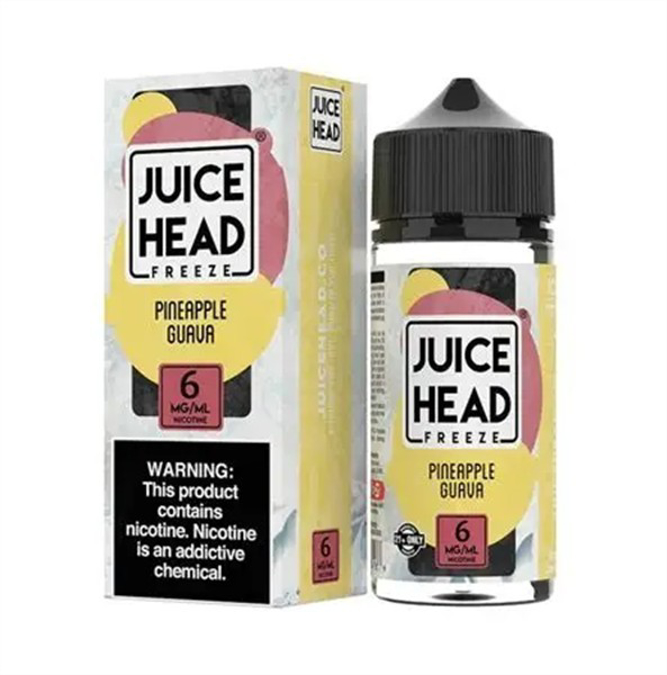 Picture of Juice head - Freeze - e liquid 6mg- Pineapple guava