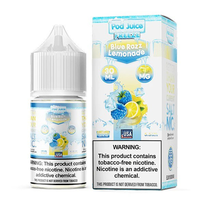 Picture of POD JUICE E JUICE 20MG 30ML - FREEZE BLUE RAZZ LEMONADE