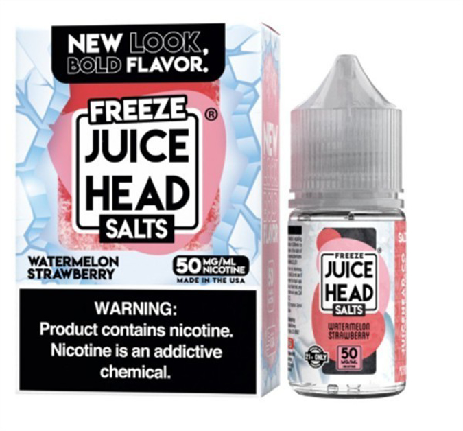 Picture of Juice head - Freeze -Salts  - e liquid 50mg- watermelon strawberry
