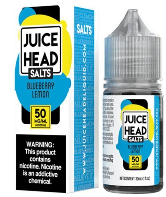 Picture of JUICE HEAD – SALTS - E LIQUID 50MG - BLUEBERRY LEMON
