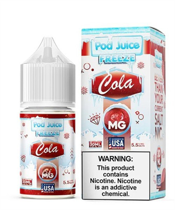 Picture of POD JUICE E JUICE 20MG 30ML - FREEZE COLA