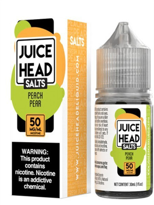 Picture of Juice head - Salts - e liquid 50mg-peach pear