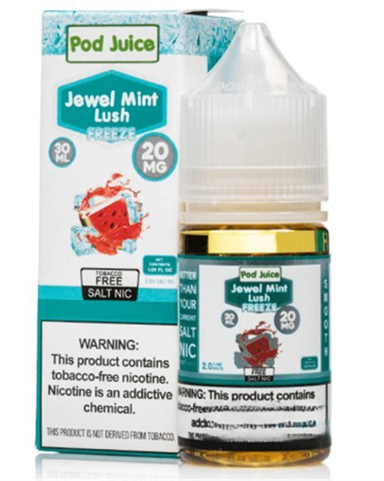 Picture of POD JUICE E JUICE 20MG 30ML - FREEZE JEWEL MINT LUSH