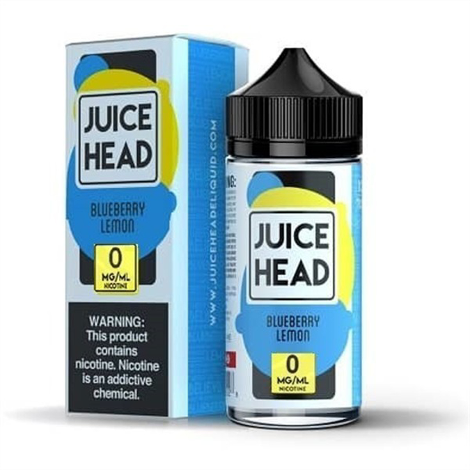 Picture of JUICE HEAD E LIQUID 0MG 100ML FREZZE - BLUEBERRY LEMON