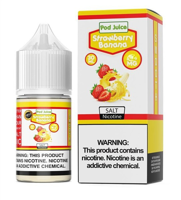 Picture of POD JUICE E JUICE 20MG 30ML - STRAWBERRY BANANA