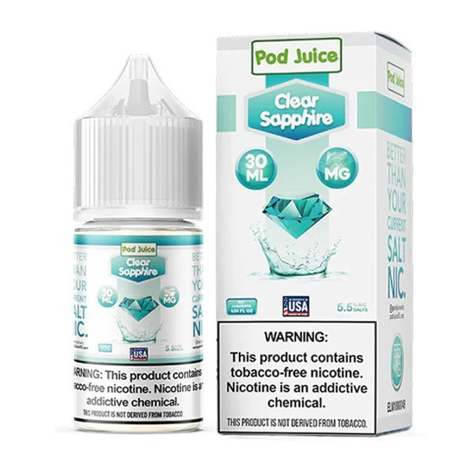 Picture of POD JUICE E JUICE 35MG 30ML -  CLEAR SAPPHIRE