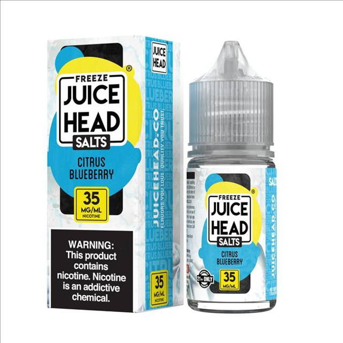 Picture of Juicy head e liquid 35mg- freeze citrus blueberry