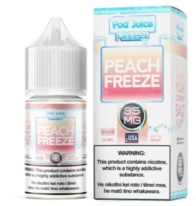 Picture of POD JUICE E JUICE 35MG 30ML -  FREEZE  PEACH