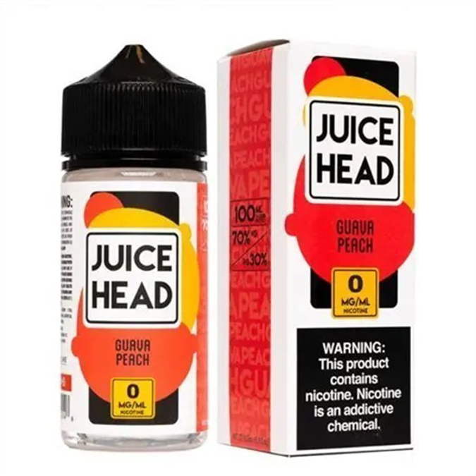 Picture of JUICE HEAD E LIQUID 0MG 100ML FREEZE - GUAVA PEACH