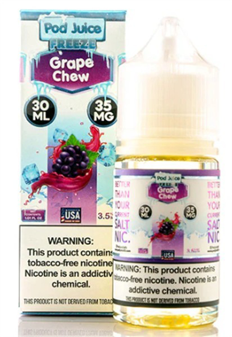 Picture of POD JUICE E JUICE 35MG 30ML -  FREEZE GRAPE CHEW