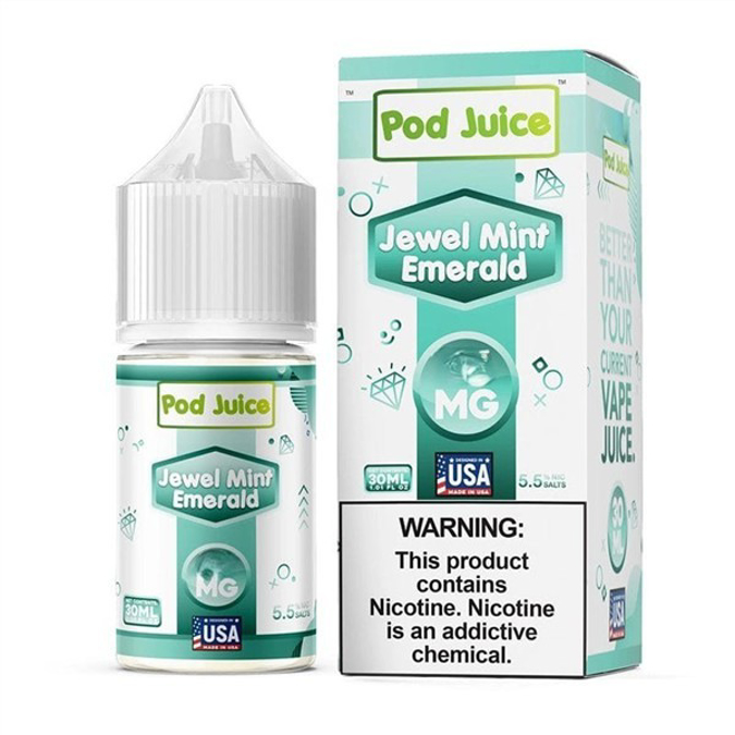 Picture of POD JUICE E JUICE 35MG 30ML -  JEWEL MINT EMERALD