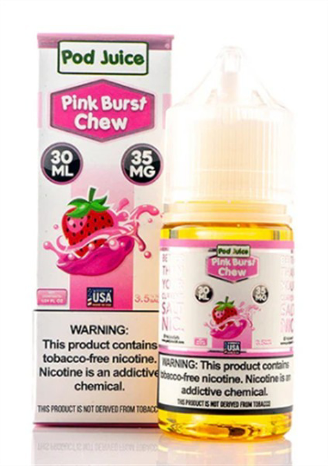 Picture of POD JUICE E JUICE 35MG 30ML -  PINK BURST CHEW