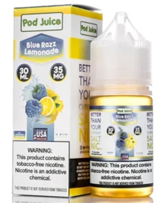 Picture of POD JUICE E JUICE 35MG 30ML - BLUE RAZZ LEMONADE