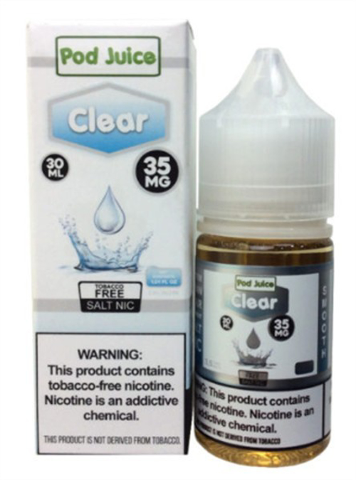 Picture of POD JUICE E JUICE 35MG 30ML - CLEAR