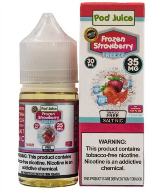 Picture of POD JUICE E JUICE 35MG 30ML - FREEZE FROZEN STRAWBERRY