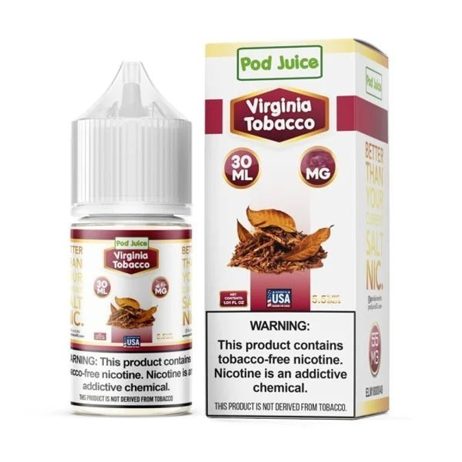 Picture of POD JUICE E JUICE 35MG 30ML - VIRGINIA TOBACCO